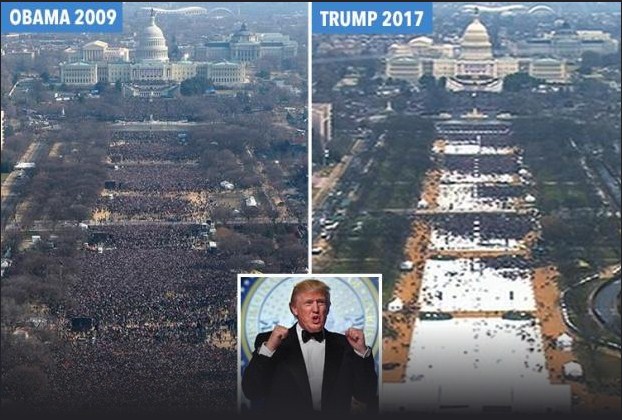 Donald Trump Sewot, Kerumunan Massa Pelantikannya Disebut Kalah dari Inaugurasi Obama